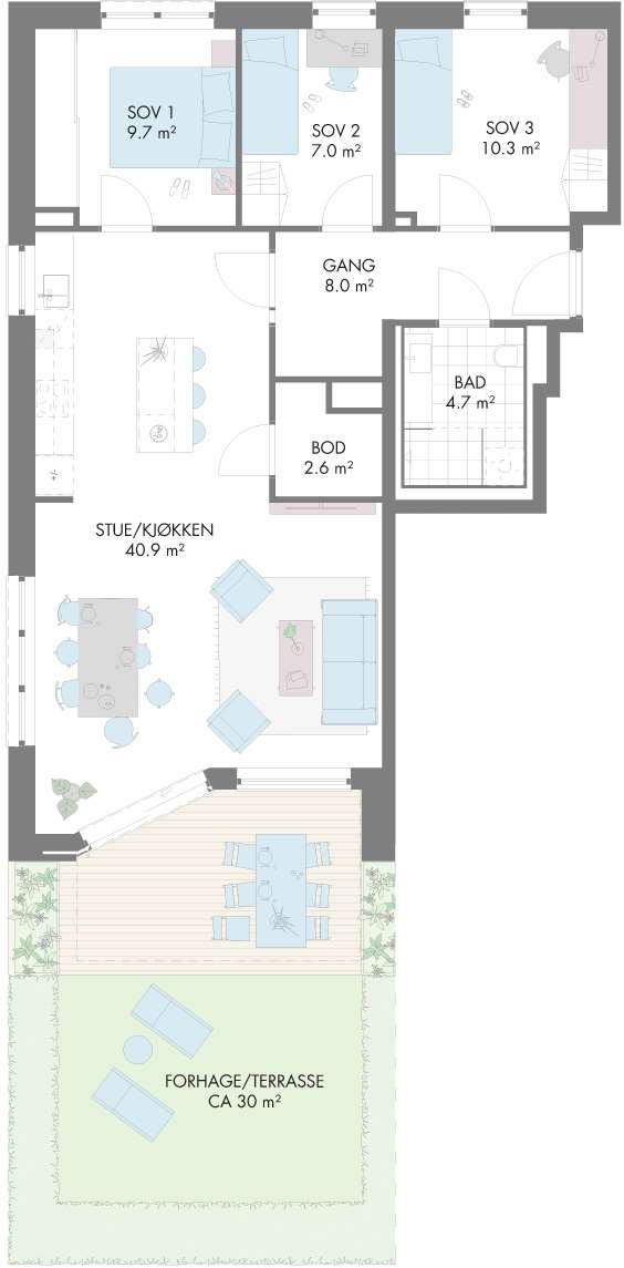 Plantegning 1